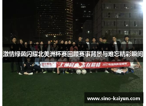 激情绿茵闪耀北美洲杯赛回顾赛事背景与难忘精彩瞬间