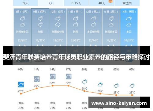 斐济青年联赛培养青年球员职业素养的路径与策略探讨 斐济青年联赛培养青年球员职业素养的路径与策略探讨